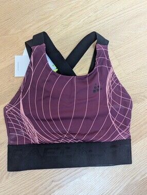 NWT Craft Core Charge Women’s Sports Bra Top Sz S